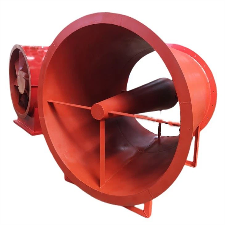 Mine auxiliary ventilation axial flow fan