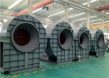 Blower Emparan Tekanan Tengah Aliran Udara Tinggi Kipas Industri Terpakai